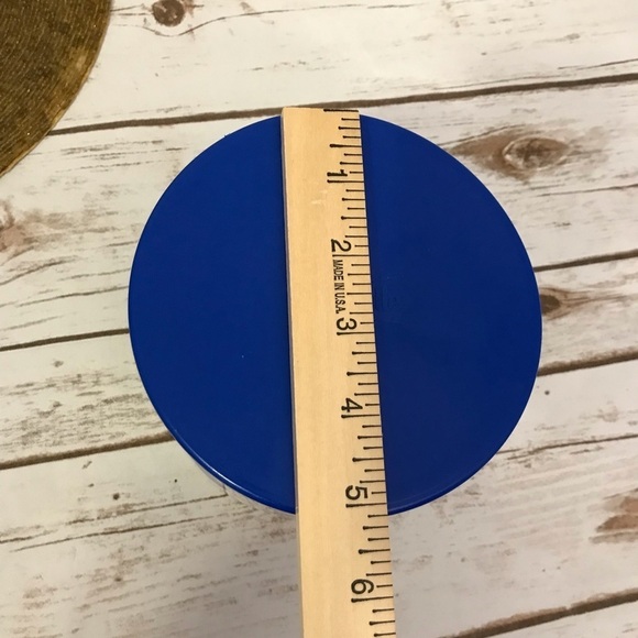 Cottonelle Toilet Paper Holder Canister Blue Green Jonathon Adler Kimberly Clark - Picture 8 of 8